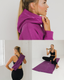 The Empower Bundle (Violet) - Hoodie, Yoga Towel, and Exercise Towel