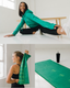 The Empower Bundle (Green) - Hoodie, Yoga Towel, and Exercise Towel